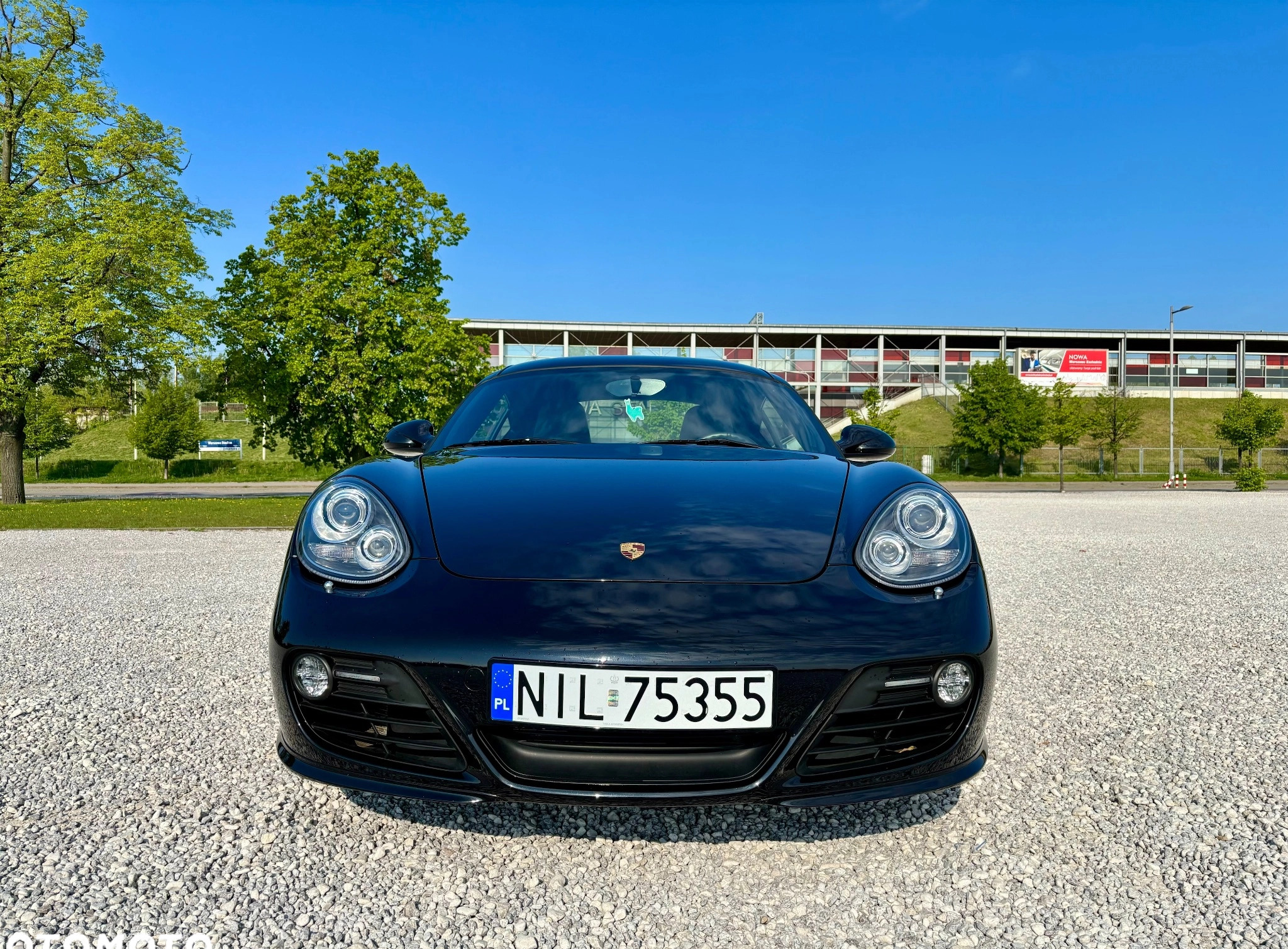 Porsche Cayman cena 159987 przebieg: 80000, rok produkcji 2009 z Warszawa małe 121